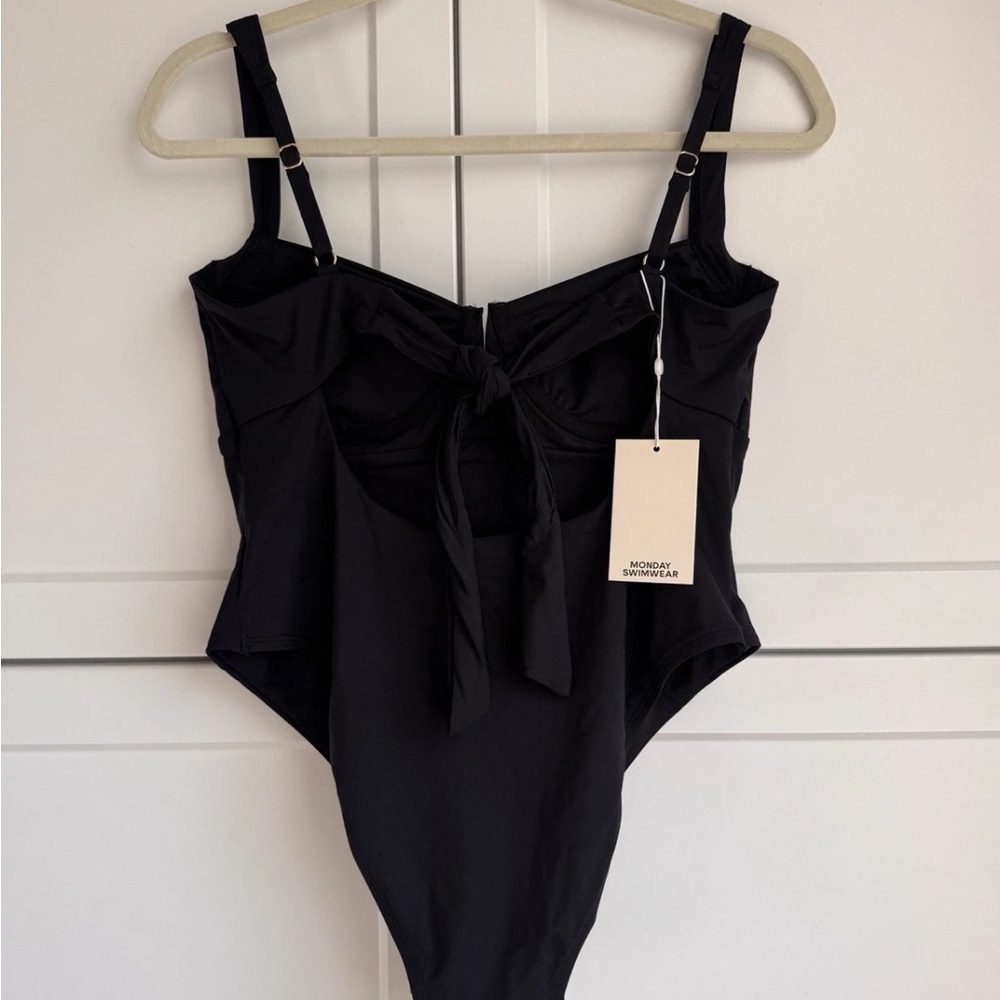 Monday Swimwear Black Clovelly One-Piece - Size V - Picture 6 of 13